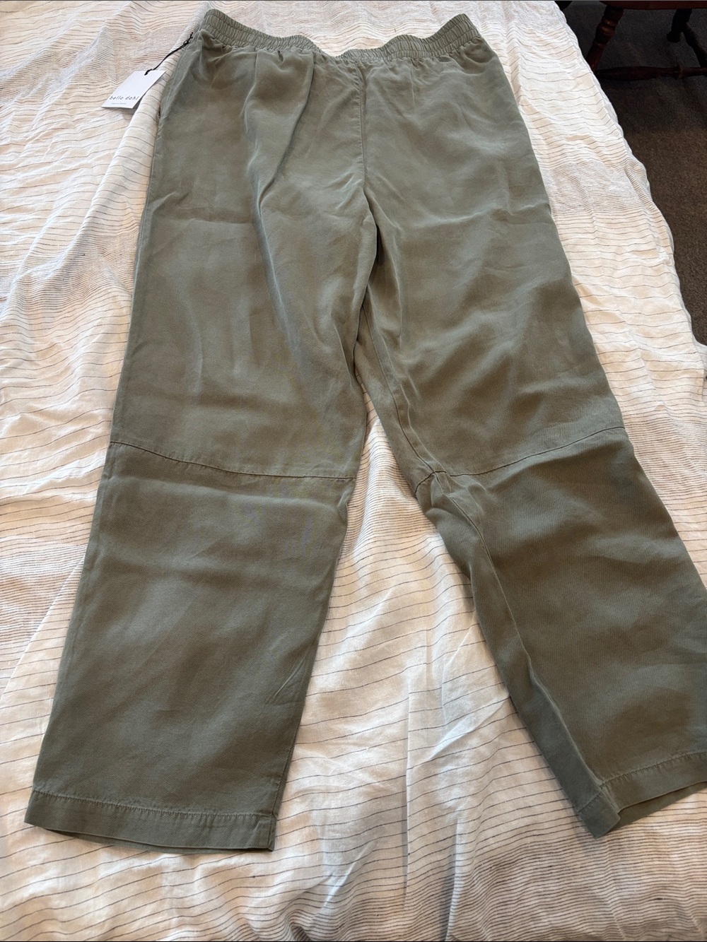 Bella Dahl Camille Track Pant Sage